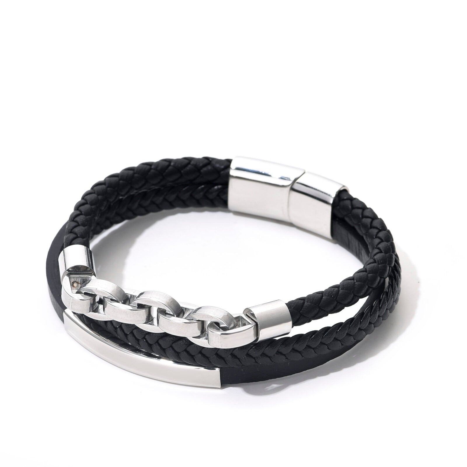 Bratara-barbati-piele-naturala-argintiu-Zale4.jpg