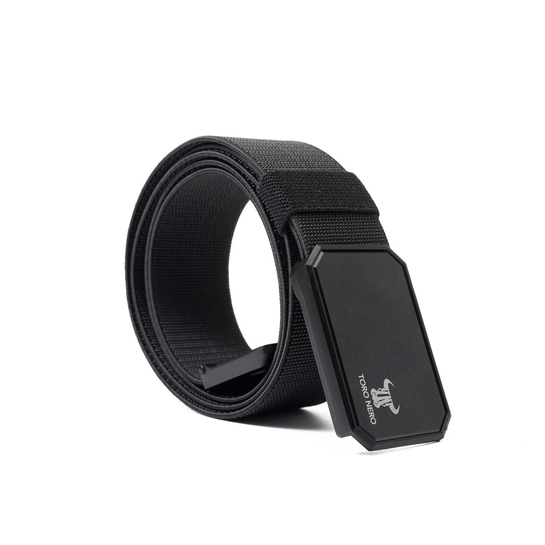 Curea barbati elastica,catarama magnetica,reglabila pentru mai multe dimensiuni(maxim 125cm), negru Tor