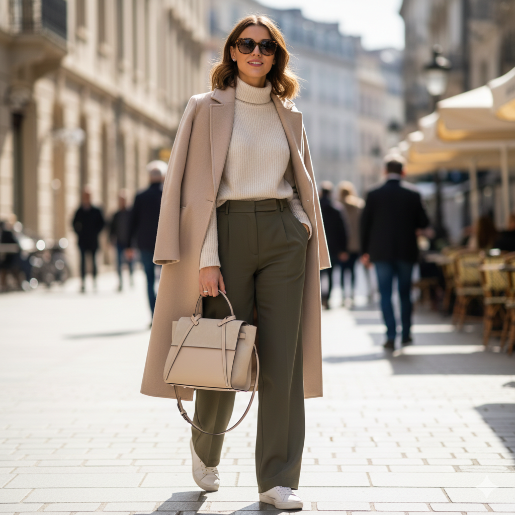 Sac à main en daim naturel beige Erika