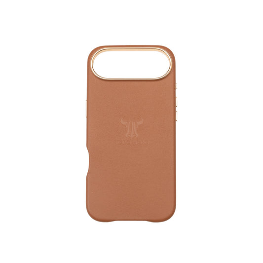 Husa telefon din piele naturala maro Iphone Air17
