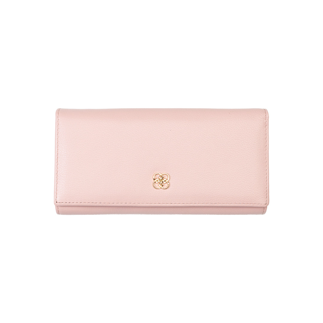 Cartera de mujer de piel genuina rosa empolvado-detail Reset